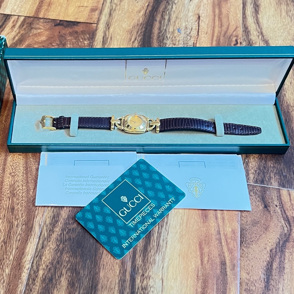 Vintage GUCCI Horsebit Ladies Watch